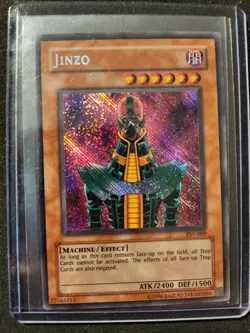 Yu-Gi-Oh! Jinzo PSV-000 Pharaoh's Servant Unlimited Exactly as Seen - Image 1