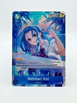 2026 One Piece NEFELTARI VIVI alt alternative art EB03-024 English FRESH PULL - Image 1