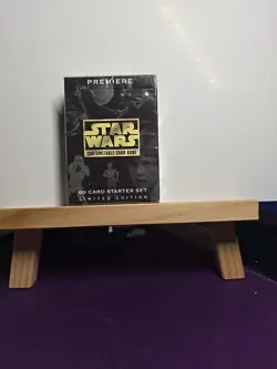 STAR WARS CCG PREMIERE BLACK BORDER STARTER DECK OF 60 CARDS 1995 - Image 1