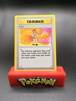 Pokemon TCG Card Lass Base Set (Shadowless) Vintage Rare 75/102 MP - Image 1