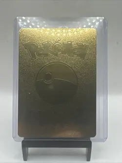Gold Foil Custom Display Fan Art Charizard And Shining Charizard NM Card 1440hp - Image 2