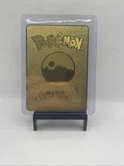 Metal Gold Mew With The Starry Night Custom Display Card 100hp Near Mint - Image 2