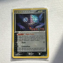 Pokemon Sableye EX Deoxys 23/107 Holo Rare 60HP Card English 2005 - Image 1