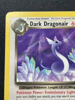 Pokemon Dark Dragonair 33/82 Team Rocket WOTC TCG Vintage 1999 Uncommon Card LP - Image 2