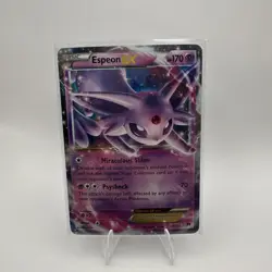 Espeon EX 52/122 XY Breakpoint ULTRA RARE HOLO Pokemon Card - Image 1
