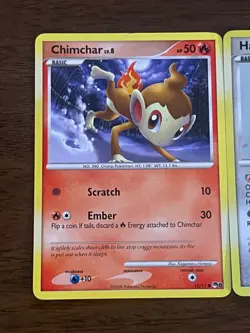 Pokemon TCG Pop Series 8 3 Card Lot Holo Happiny Chimchar Riolu ALL LP-NM READ - Image 2