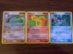 Pokemon TCG POP Series 4 3 Card Lot ALL Holo Flygon Combusken Mudkip MP-NM READ - Image 1