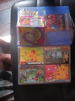 Vintage 1999 Pokemon Snap Binder Blue Charmander, Topps Movie Cards - Image 3