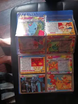 Vintage 1999 Pokemon Snap Binder Blue Charmander, Topps Movie Cards - Image 5