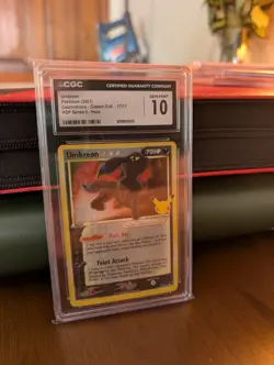 CGC 10 Umbreon Celebrations 17/17 Classic Collection Pokemon Card Gold Star 2021 - Image 1
