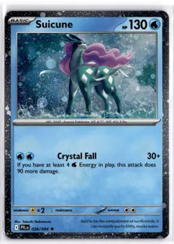 Suicune (Cosmos Holo) 026/094 Holofoil Miscellaneous Cards & Products Pokemon NM - Image 1