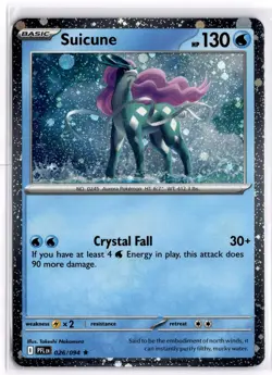 Suicune (Cosmos Holo) 026/094 Holofoil Miscellaneous Cards & Products Pokemon NM - Image 1
