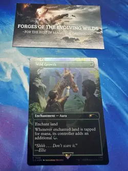 Wild Growth Foil 7049 The Last of Us Part 1 Secret Lair - Image 1