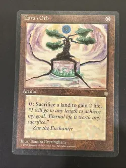 MTG - Zuran Orb - Ice Age - UNCOMMON Magic UP NM - Image 1