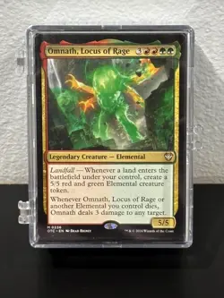 MTG Omnath, Locus of Rage Budget EDH Commander Deck Gruul Landfall Elementals - Image 1