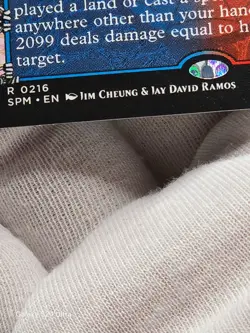 Spider-Man 2099 (0216) (Borderless) Marvel's Spider-Man Regular - Image 3