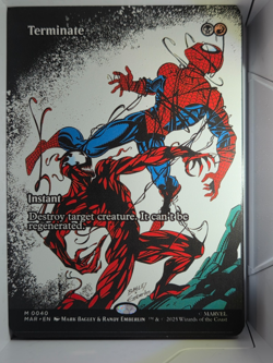 Terminate (Borderless) - M40 - MTG - Marvel Universe Eternal (MAR) - Image 1