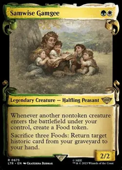 Samwise Gamgee - Showcase LTR NM MTG - Image 1