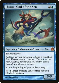 Thassa, God of the Sea THS NM MTG - Image 1