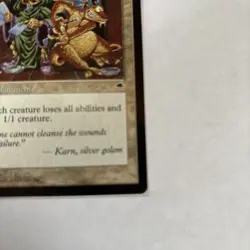 Humility 1997 Magic the Gathering Tempest MtG Rare White Enchantment - Image 2