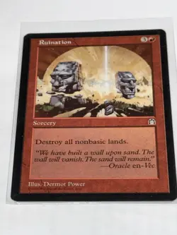 MTG Magic the Gathering Ruination (134/320) Commander LP - Image 1