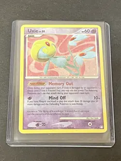 Pokemon TCG Uxie Mysterious Treasures 18/123 Holo Holo Rare - Image 1