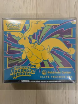 Pokemon Center Ascended Heroes ETB Elite Trainer Box Sealed - Minor Tear - Image 1