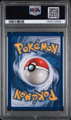 POKEMON 1999 MOLTRES-HOLO FOSSIL #12 PSA 7 - Image 2
