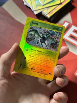 ZUBAT 117/144 Skyridge REVERSE HOLO RH E-Series / E-Reader Pokemon TCG card NM - Image 2