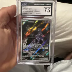 Pokemon Mewtwo Promo Holo 052 Sv: Scarlet & Violet CGC 7.5 English 2023 TCG - Image 1