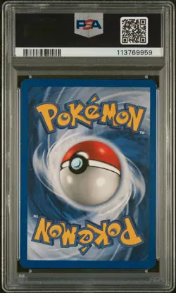 POKEMON 2000 BLAINE'S CHARIZARD HOLO-1ST EDITION GYM CHALLENGE #2 PSA 3 - Image 2