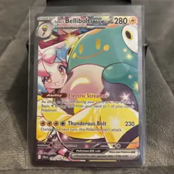 Ionos Bellibolt Ex - 183/159 SIR Journey Together NM Pokemon TCG - Image 1