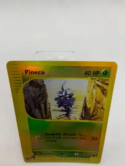 Pineco, 85/144, Reverse Holo Card, Skyridge Set, e-series, WOTC, 2003 Pokemon - Image 5