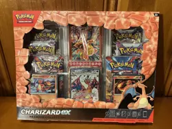 New Pokemon TCG Charizard ex Premium Collection Factory Sealed! 6 Packs Total - Image 1