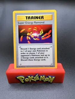 SUPER ENERGY REMOVAL SHADOWLESS RARE TRAINER | Pokemon Base Set #79 NM - Image 1
