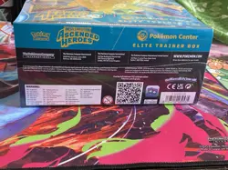Pokemon TCG Mega Evolution POKEMON CENTER Ascended Heroes ETB FACTORY SEALED - Image 5
