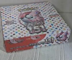 Pokemon 151 Japanese Booster Box Sealed With Shrink - Image 4
