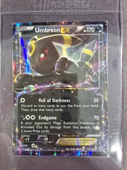 2016 Pokemon XY Fates Collide Umbreon Holo #55/124 - Image 1