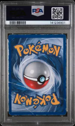 POKEMON 2007 PIKACHU-HOLO P5-INVERTED BACK POP SERIES 5 #12 PSA 1 - Image 2