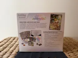 Pokemon Prismatic Evolutions Pokemon Center ETB Factory Sealed Elite Trainer Box - Image 3