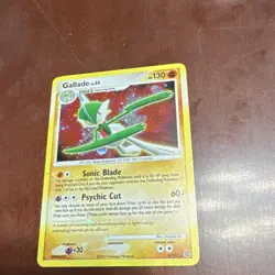 Pokemon TCG-Gallade-Secret Wonders-6/132-130HP-Holo Rare-EX-English-2007 - Image 1