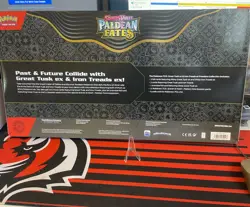 Pokemon TCG PALDEAN FATES Great Tusk Iron Treads Ex Premium Collection ✅ NEW - Image 2