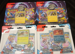 4x! Pokemon Phantasmal Flames Mega Evolution JTG 3 Pack Blister Sealed lot TCG - Image 1