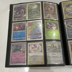 Pokemon TCG & Dragon Ball Super Binder Lot - Pikachu, Charizard, Goten, V/GX/EX - Image 2