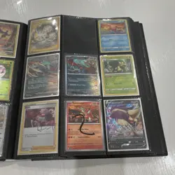 Pokemon TCG & Dragon Ball Super Binder Lot - Pikachu, Charizard, Goten, V/GX/EX - Image 3