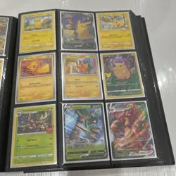 Pokemon TCG & Dragon Ball Super Binder Lot - Pikachu, Charizard, Goten, V/GX/EX - Image 5