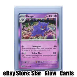 2023 POKEMON MEW EN Gengar 094/165 Mew 151 Holo Pokemon NM - Image 1
