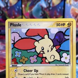 Pokemon POP Series 3 Plusle 5/17 Holo Rare MP - Image 2