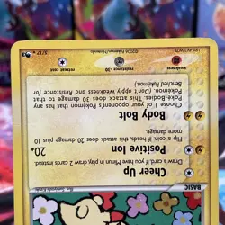 Pokemon POP Series 3 Plusle 5/17 Holo Rare MP - Image 3