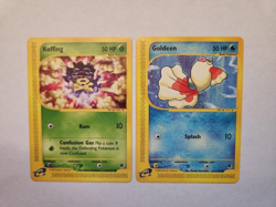 Pokemon TCG Expedition Base Set Koffing 114/165 - Goldeen 111/165 NM - Image 4